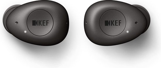 KEF - MU3 - Draadloze Noise Cancelling True Wireless Oordopjes - Charcoal Grey