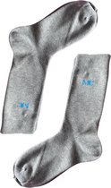 Grijze Sokken | Heren - dames sokken | 5 paar | Maat 43 - 46 | Hoge kwaliteit | Snelle levering