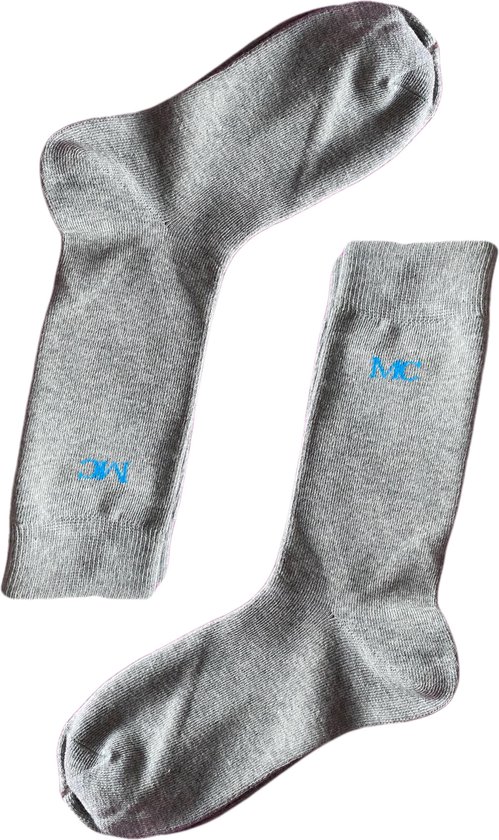 Grijze Sokken | Heren - dames sokken | 5 paar | Maat 43 - 46 | Hoge kwaliteit | Snelle levering