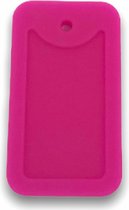 Chewzoo® - Bijtketting Stoer - Dogtag - Leger - Army Tag - Roze