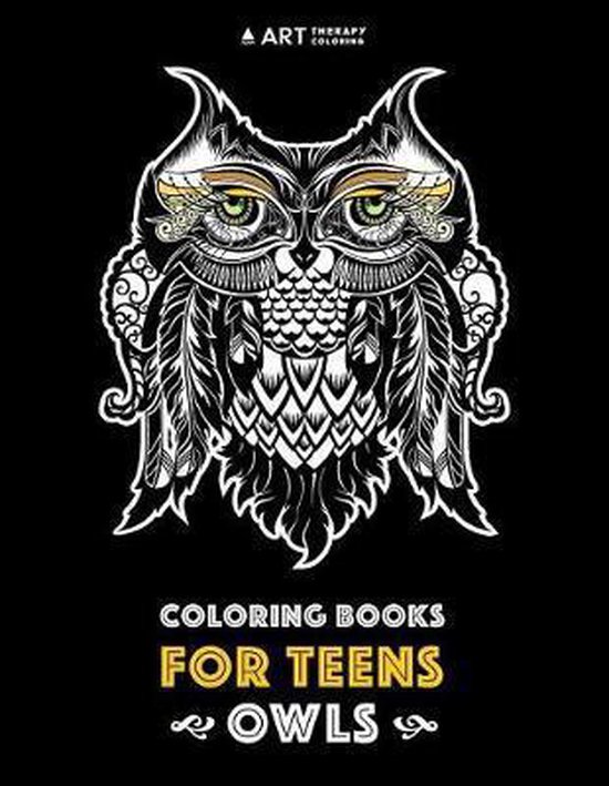 Coloring Books For Teens - cover