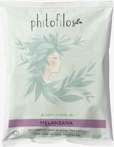 Phitofilos biologische voedende henna kleur poeder AUBERGINE, 100g