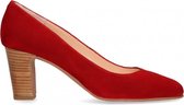 Van Dalen  - Lomoon Pump Suede - Red - 38