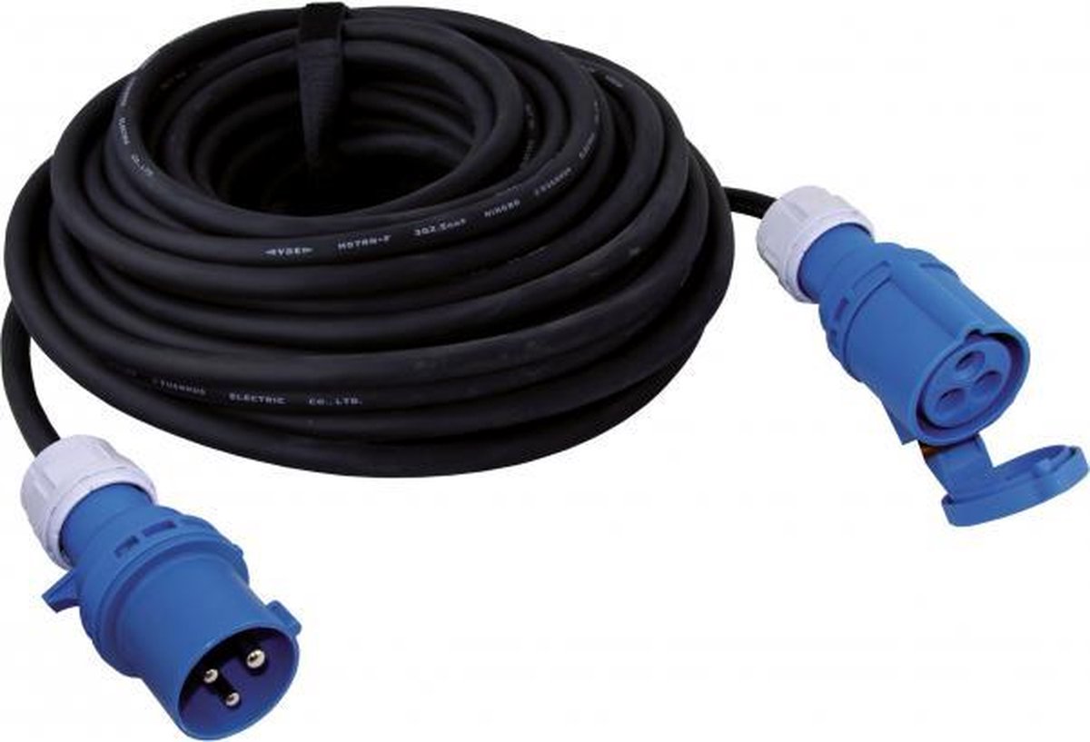 LTC 15 meter Walstroomkabel CEE - CEE
