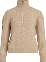 VILA VIANNI ZIPPER PULLOVER/KA Dames Trui - Maat S