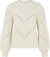 Object Collectors Item OBJLANA L/S KNIT PULLOVER NOOS Dames Trui - Maat S