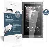 dipos I 2x Pantserfolie helder compatibel met Sony Walkman NW-A35 Beschermfolie 9H screen-protector