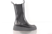 MAURY chelsea boot met plateauzool - zwart - maat 36