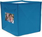 persoonlijke opbergbox 22 liter blauw
