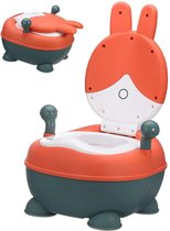 Hoge Kwaliteit Plaspotje - Wc Trainer - Toilet Trainer - Wc Potje Baby - Reispotje - Inclusief Reinigingsborstel