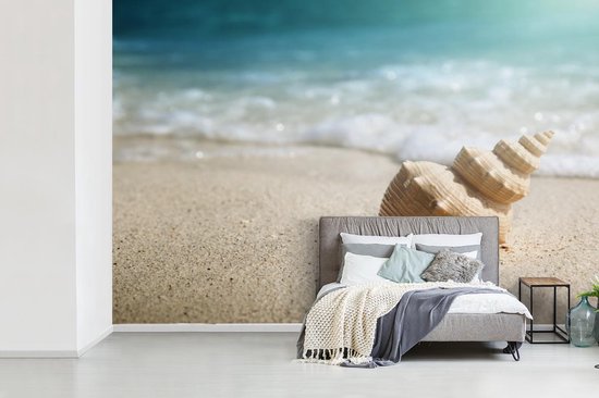 Papier peint - Papier peint photo Coquillage - Plage - Mer - Largeur 420 cm x hauteur 280 cm