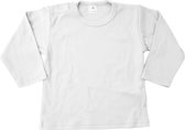 WDLS- Baby Shirt- Lange mouw- Wit- Maat 74/80