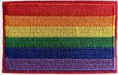 LGBTQ (Pride) Vlag - Strijkpatch - Strijkapplicatie - Strijkembleem