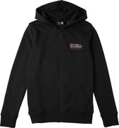 O'Neill Sweatshirts Girls All Year Sweatshirt Fz Black Out - A 128 - Black Out - A 70% Cotton, 30% Recycled Polyester