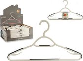 Kleerhangerset Antislip Wit Siliconen (3 Onderdelen)