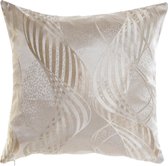 Kussen DKD Home Decor Beige Polyester (45 x 45 x 45 cm)