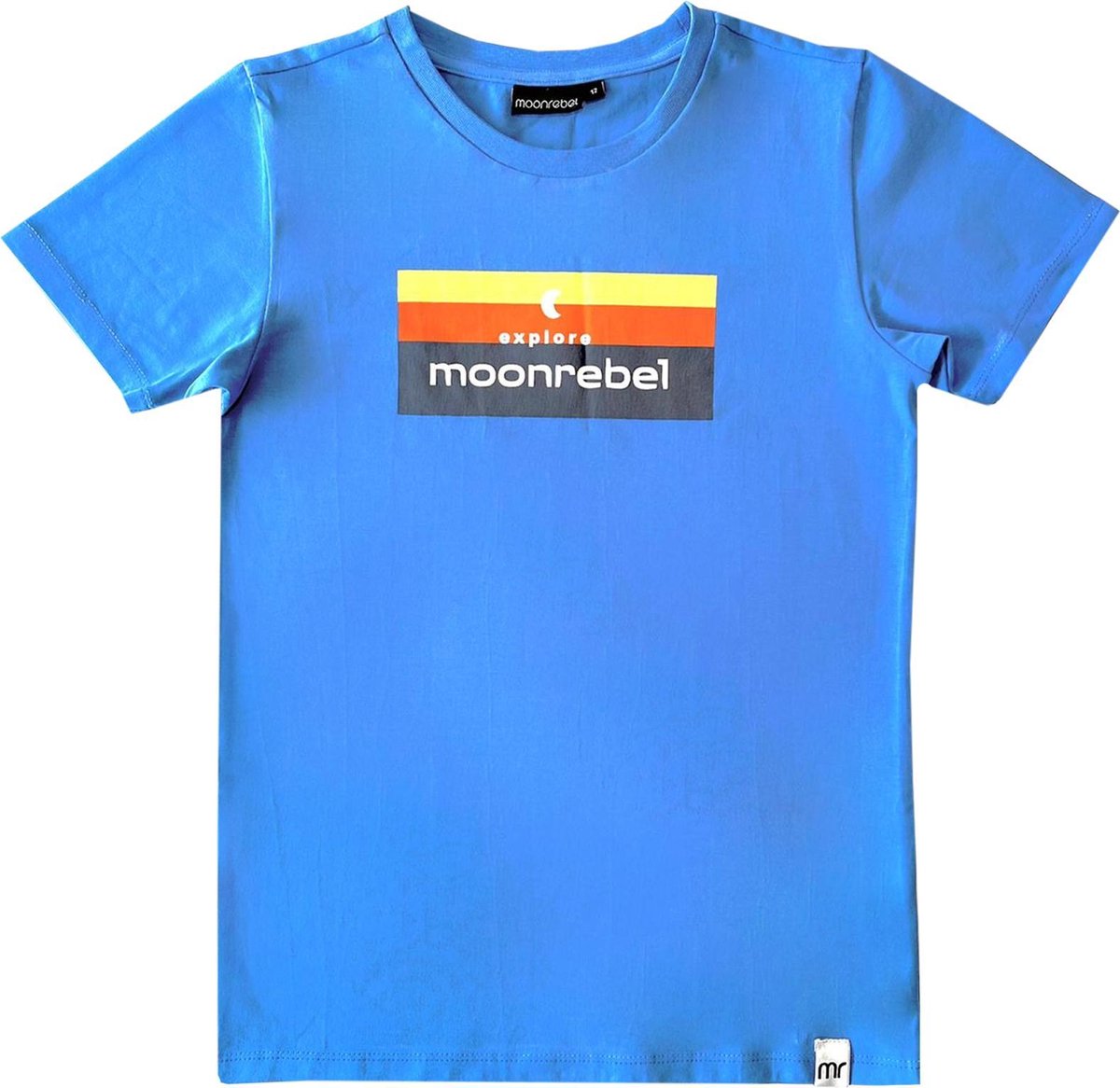 Moon Rebel T-shirt Dylan blauw 122/128