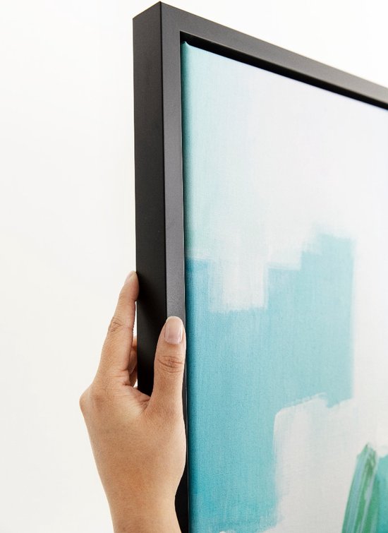 Cadre de cuisson moderne 70x90 cm noir - Sarah