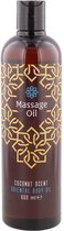 Massage olie met kokosgeur 600 ml