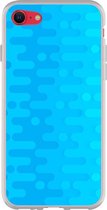 Smartphonebooster Telefoonhoesje - Back Cover - Geschikt Voor Apple IPhone SE (2020) - Blue En Blue