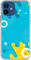 Smartphonebooster Telefoonhoesje - Back Cover - Geschikt Voor Apple IPhone 12 - Blue En Blue