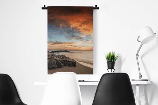 Tapisserie - Tissu mural - Plage - Ciel - Mer - 60x90 cm - Tapisserie