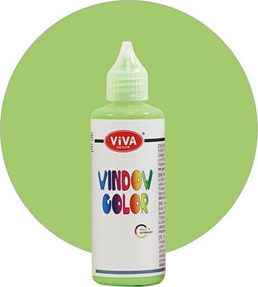 Glasverf - Stickerverf - grasgroen - Viva Kids - Windowcolor - 90ml