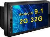 Autoradio TechU™ T128 – 2 Din – Écran tactile 7,0 pouces – Radio FM – Bluetooth & Wifi – USB – SD – Appel mains libres – Navigation GPS – Android 9.1 – 2 Go de RAM + 32 Go de ROM