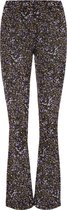 VERO MODA VMKAMMA NW FLARED JERSEY PRINT PANT LCS Dames Broek - Maat S x L32