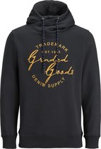 PRODUKT PKTGMS JACK EMB SHAWL HOOD Heren Trui - Maat S