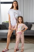 UNICORN - DAMES KORTE PYJAMA SET L