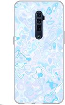 Smartphonebooster Telefoonhoesje - Back Cover - Geschikt Voor OPPO Reno 10x Zoom - Blue En Blue