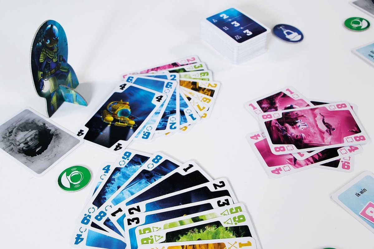 999 Games - De Crew Missie Diepzee - Kaartspel - Werk samen en win - 30 verschillende missies - Gezelschapsspel - Klein cadeautje — afbeelding 9