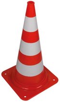 Pion | Kegel | Pilon | Verkeerskegels | Verkeerspion | Afbakeningskegels | 75 cm | Rood/wit | Able & Borret