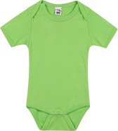 Logostar-romper-korte mouw- groen-maat 56