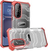Voor Huawei P50 wlons Explorer-serie pc + TPU-beschermhoes (rood)