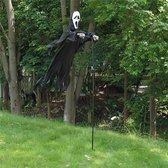 Nieuwe épouvantail fantôme de cour de décoration d'Halloween dispositif de thriller effrayant cri épouvantail !