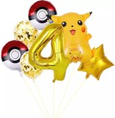 Pokemon Ballon Droom Thema Party Decoratie Benodigdheden Pikachu Squirtle Bulbasaur Verjaardagsfeestje Pocket Ballon Gift