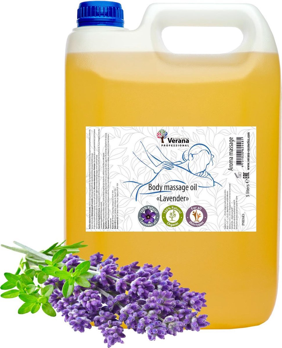 Goedkoopste Verana Massageolie Lavendel 5L