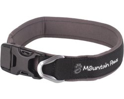 Mountain Paws Hondenhalsband 48-56 X 2,5 Cm Neopreen Zwart