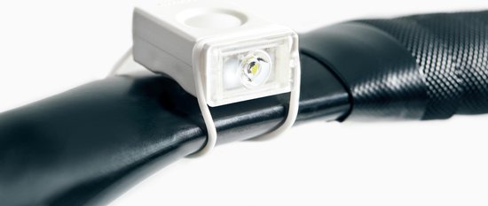 Bookman Block Light Fietsverlichting - Led Voorlicht - Oplaadbaar via USB - Compact Design — afbeelding 3