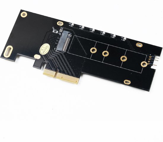 Adaptateur PCIE vers M2/M.2 SATA SSD, carte d'extension d