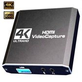 Kuwfi - 4K UHD Gaming Capture Card - Geschikt voor Windows, Mac, PS5, Xbox, Nintendo - Video en Audio Capture card streaming - 2021 model
