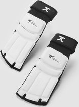 Taekwondo-voetbeschermers JCalicu | WT-goedgekeurd | wit - Product Kleur: Wit / Product Maat: L