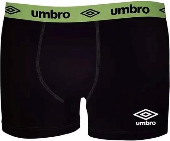 Umbro boxershort heren - mannen onderbroek - perfecte pasvorm - maat XL - groene elastiek