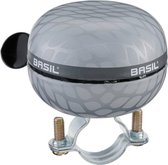 Basil Noir Big Bell - Luxe Fietsbel 60 milimeter - Zilver