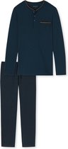 Schiesser Fine Interlock Mannen Pyjamaset - Havanna - Maat L