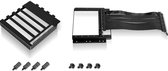 Lian Li O11D-1X Riser Card Kabelis + PCI-Slot-Blende - juodas