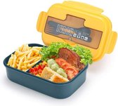 Lunch Box - Boîte à pain - Boîte à pain étanche pour Enfants et Adultes - Sans BPA - 1100 ml avec Couverts