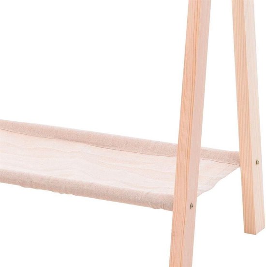 Relaxwonen - kledingrek voor kinderen - Uniek - stevige kwaliteit - inclusief schoenenplank - Kinderkledingrek